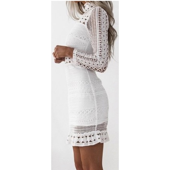Crochet Lace Dress - Picture 3 of 4
